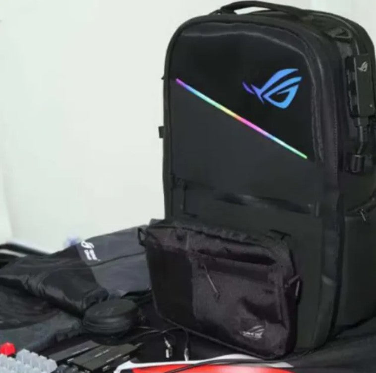 ASUS ROG Ranger BP3703 Backpack RGB Gaming Laptop Handbag School Travel Bag 20L - A1Smartstore®