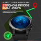 2023 New Zeblaze Stratos 3 Premium GPS Smart Watch Ultra HD AMOLED Display Built-in GPS - A1Smartstore®