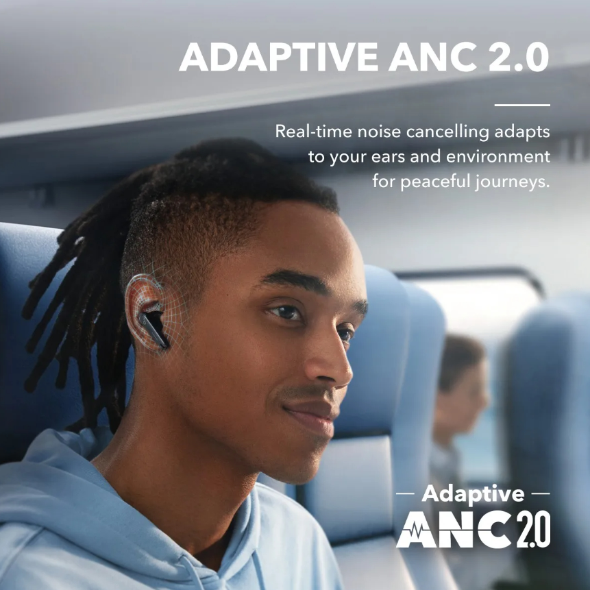 soundcore by Anker Liberty 4 NC Wireless Noise Cancelling Earbuds 98.5% Noise Reduction Adaptive Noise Cancelling - A1Smartstore®