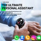 2023 New Zeblaze Vibe 7 Lite Smart Watch Large 1.47'' IPS Display Voice Calling 100+ Sport Modes 24H Health Monitor - A1Smartstore®