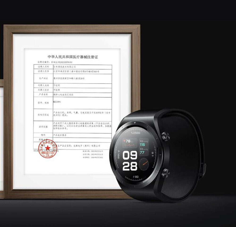 New Xiaomi watch H1 ECG blood pressure heart rate pressure detection support Bluetooth call 1.43" AMOLED screnn - A1Smartstore®