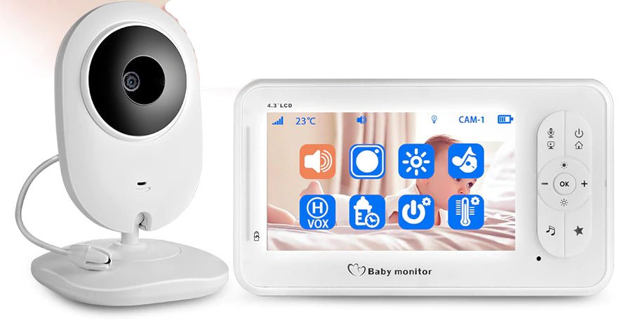 4.3 inch Wireless Color Baby Monitor Audio Video Baby Camera - A1SmartStore®