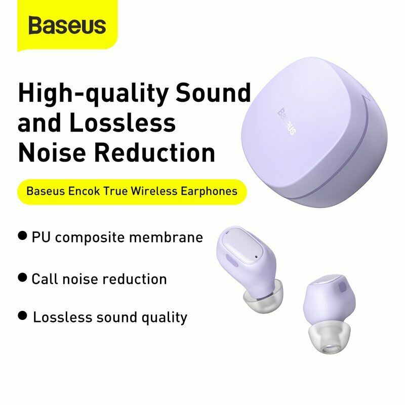 Baseus Bluetooth 5.0 Earbuds TWS Wireless Earphones with Microphone Headphones - A1SmartStore®