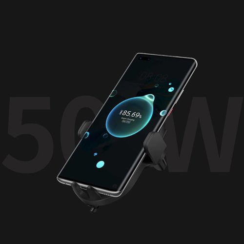 Huawei SCP SuperCharge Wireless Car Charger 50W Max Intelligent Both Side Sensor Mounting 3D Air Cooling - A1SmartStore®
