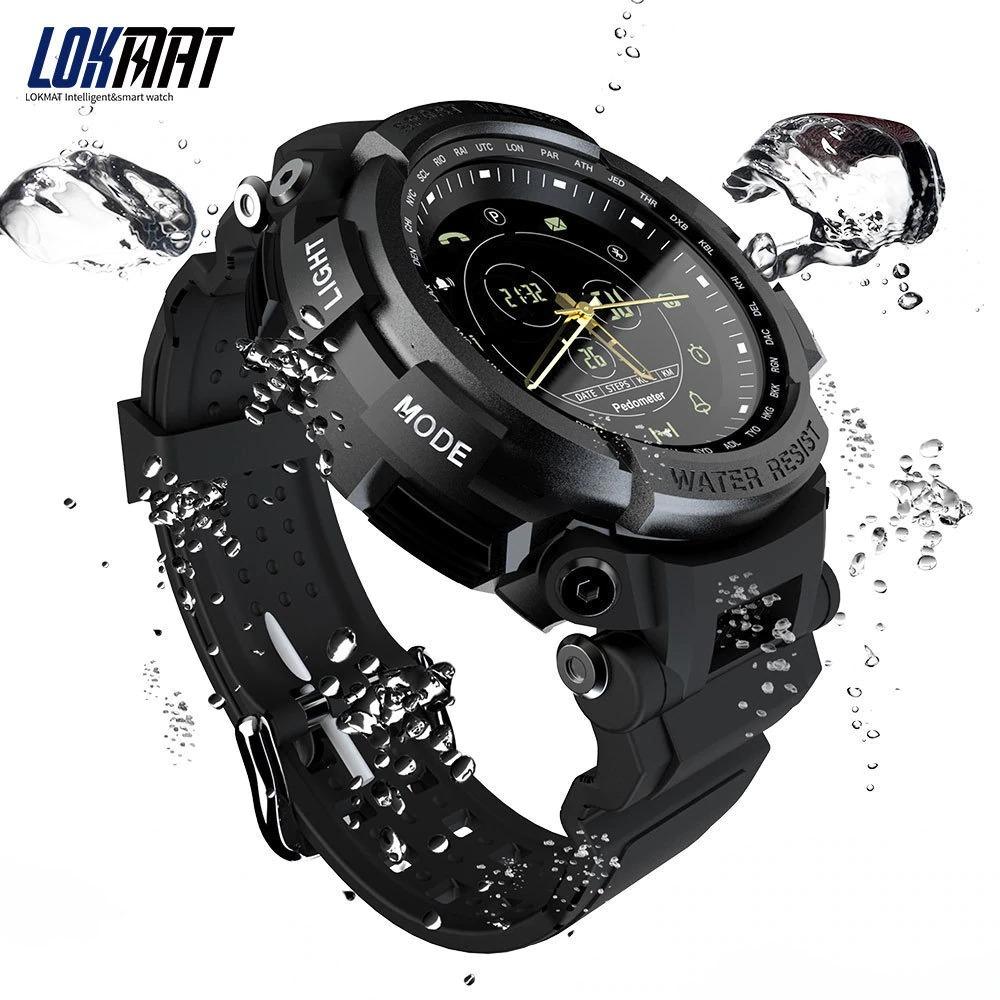 LOKMAT SmartWatch Sports 50m Waterproof Bluetooth Call Reminder men - A1SmartStore®