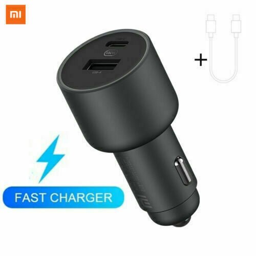New Xiaomi Car Charger 100W 5V 3A Dual USB Fast Charge For iPhone Samsung Huawei - A1SmartStore®