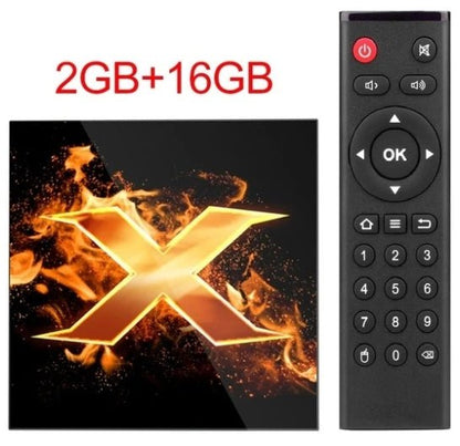 X10 Android 10 TV BOX Android 10.0 MAX 6K TVBOX 2.4G&5G wifi TV Box - A1SmartStore®